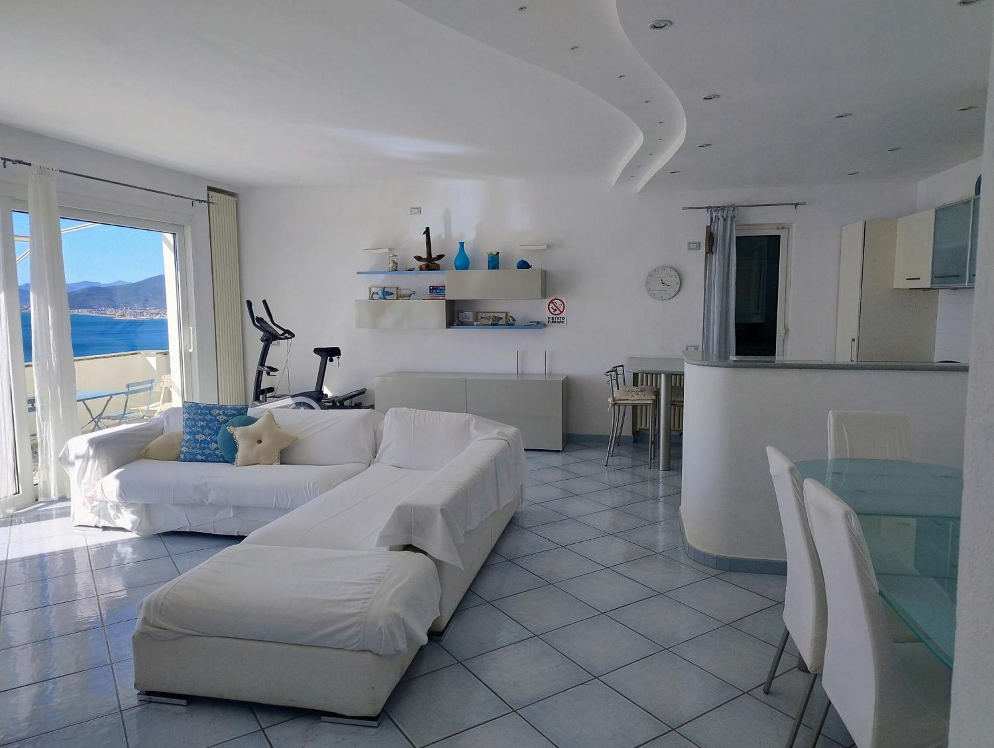 Villa Ischia Attico Sul Mare A Verezzi Borgio Verezzi Exterior foto